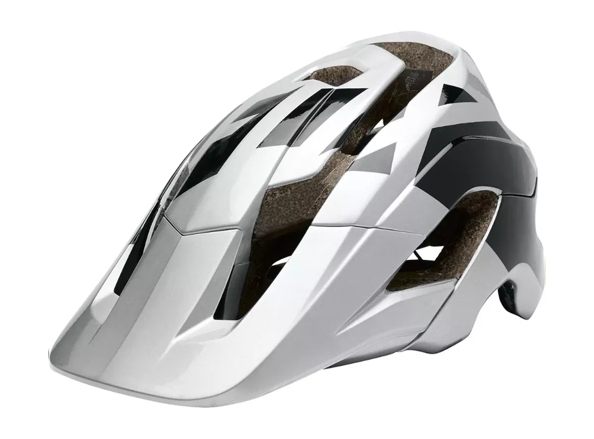 Fox Racing Metah Thresh MTB Helmet - Silver-Black - 2017