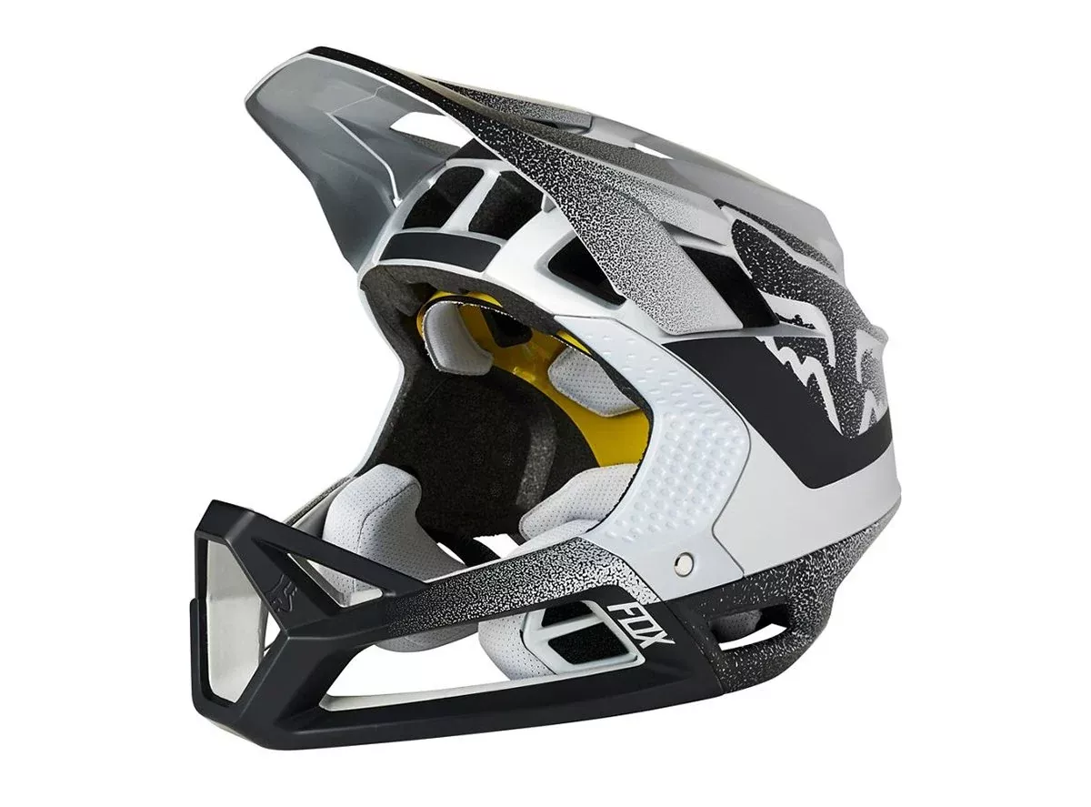 Fox Racing Proframe Full Face Helmet - Vapor - Silver-Black - 2021