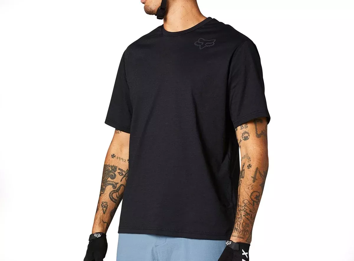 Fox Racing Ranger Power Dry Short Sleeve MTB Jersey - Black