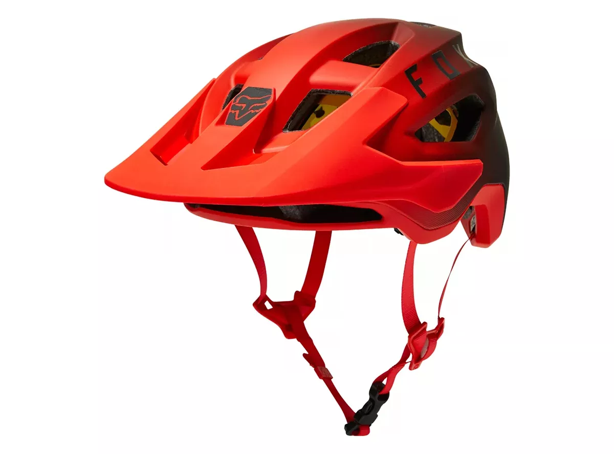 Fox Racing Speedframe MIPS MTB Helmet - Fluorescent Red - 2021