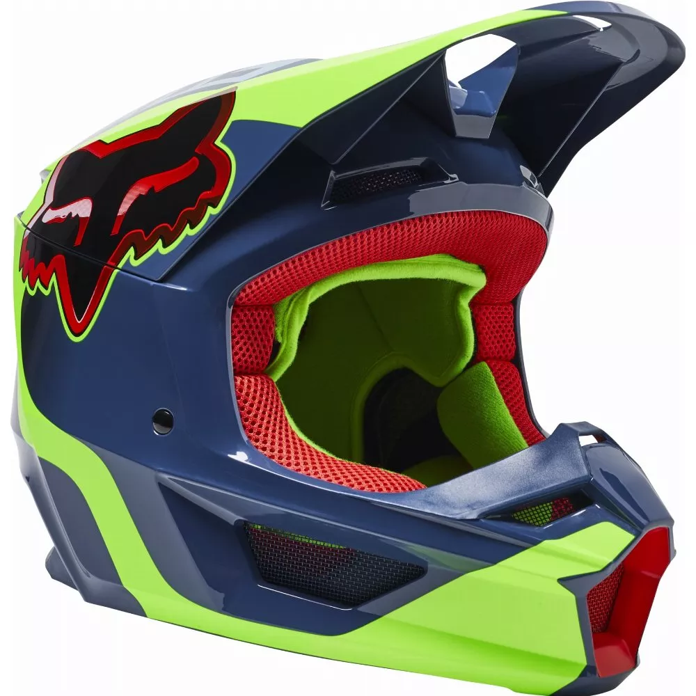 Fox Racing Youth V1 Venz Helmet (Closeout)