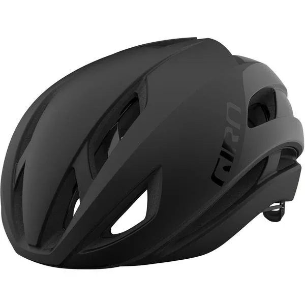 Giro Eclipse Spherical Road Helmet - Matt Black-Gloss Black