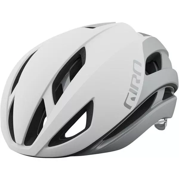 Giro Eclipse Spherical Road Helmet - Matt White-Silver