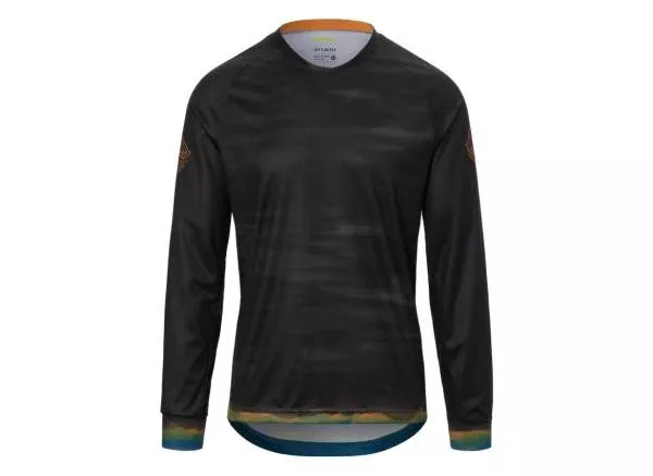 Giro Roust Long Sleeve MTB Jersey - Black Hot Lap