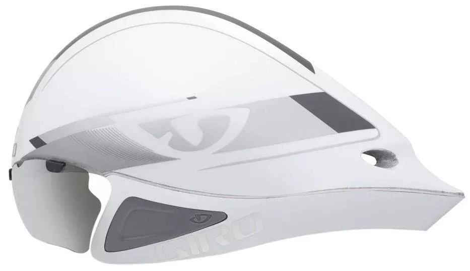 Giro Selector Time Trial Helmet - White-Silver