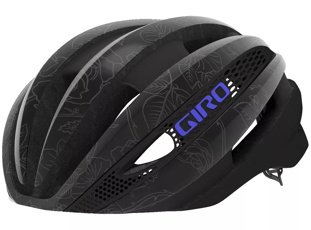 Giro Synthe MIPS Road Helmet - Matt Black Floral - 2020