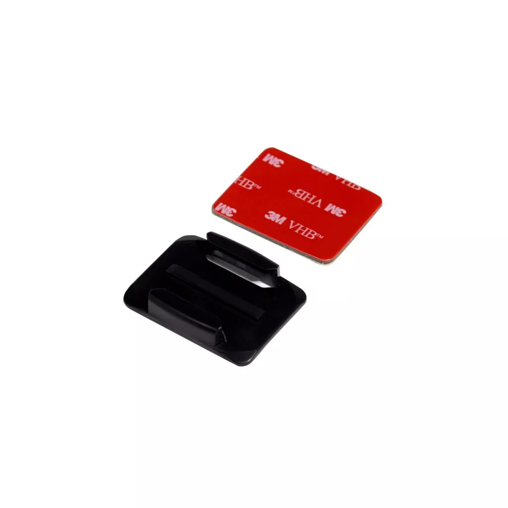 Gloworm Adhesive Universal Helmet Mount Base Plate (Curved)