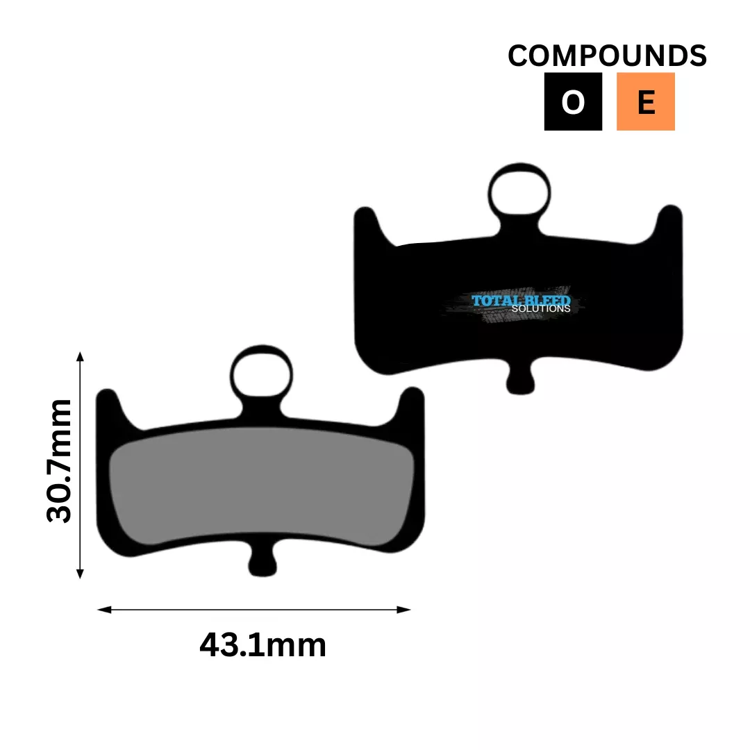 Hayes Dominion A4 Disc Brake Pads by TBS