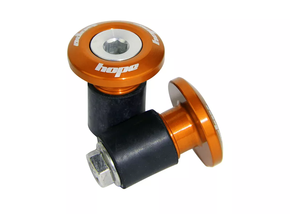 Hope Grip Doctor Bar End Plugs - Orange
