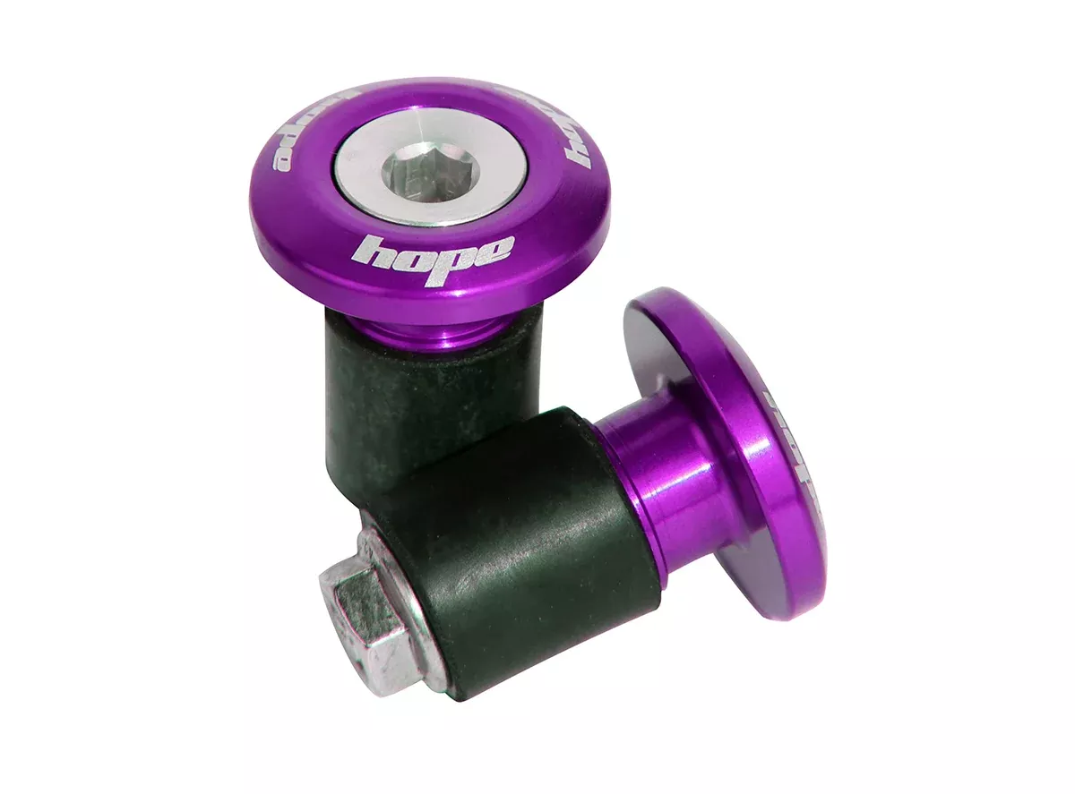 Hope Grip Doctor Bar End Plugs - Purple