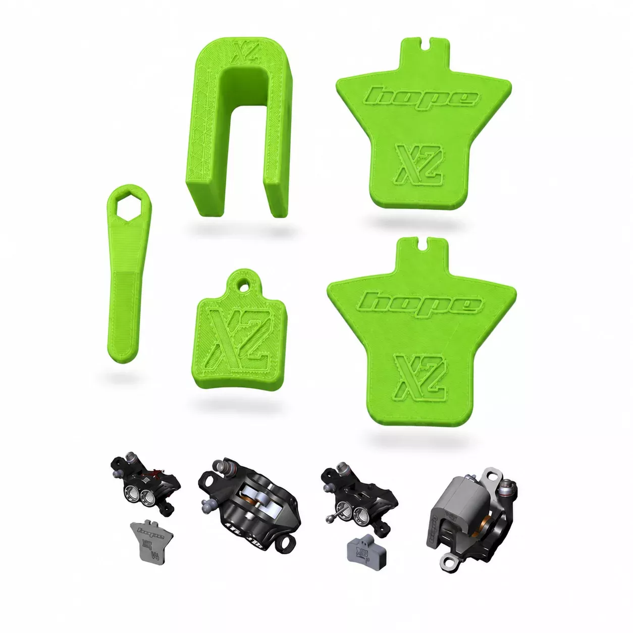 Hope Open Source Caliper Service Tool Set - X2