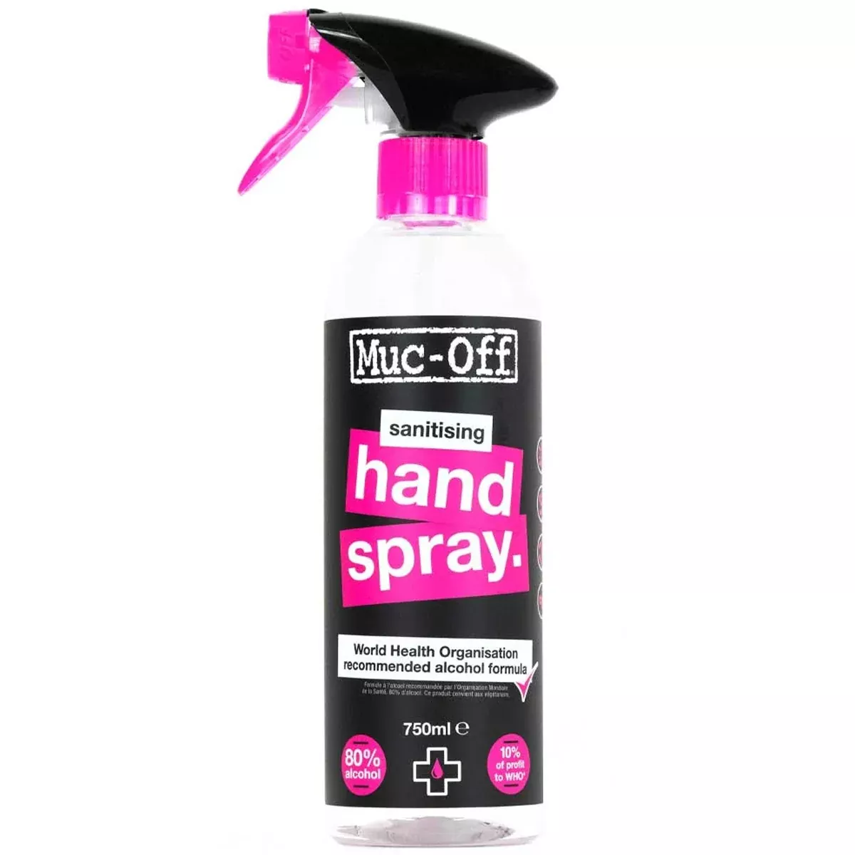 Igienizzante mani antibatterico spray Muc-off - 750 ml