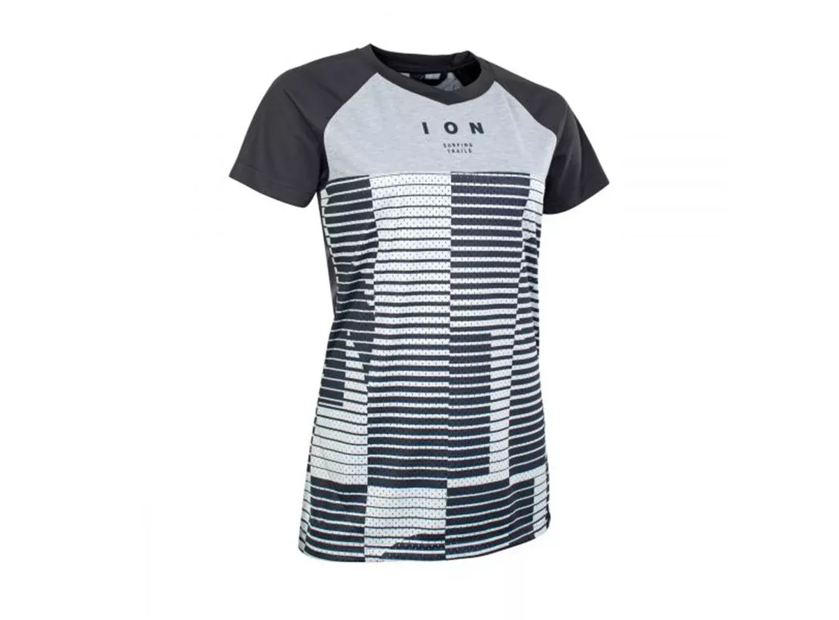 ION Scrub AMP Mesh_ine Short Sleeve MTB Jersey - Womens - Black