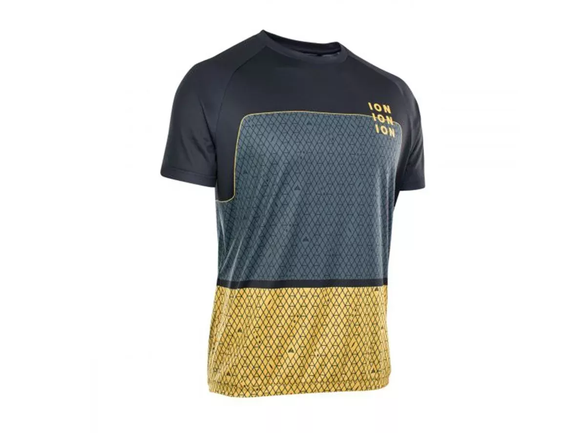 ION Traze AMP Short Sleeve MTB Jersey - Black