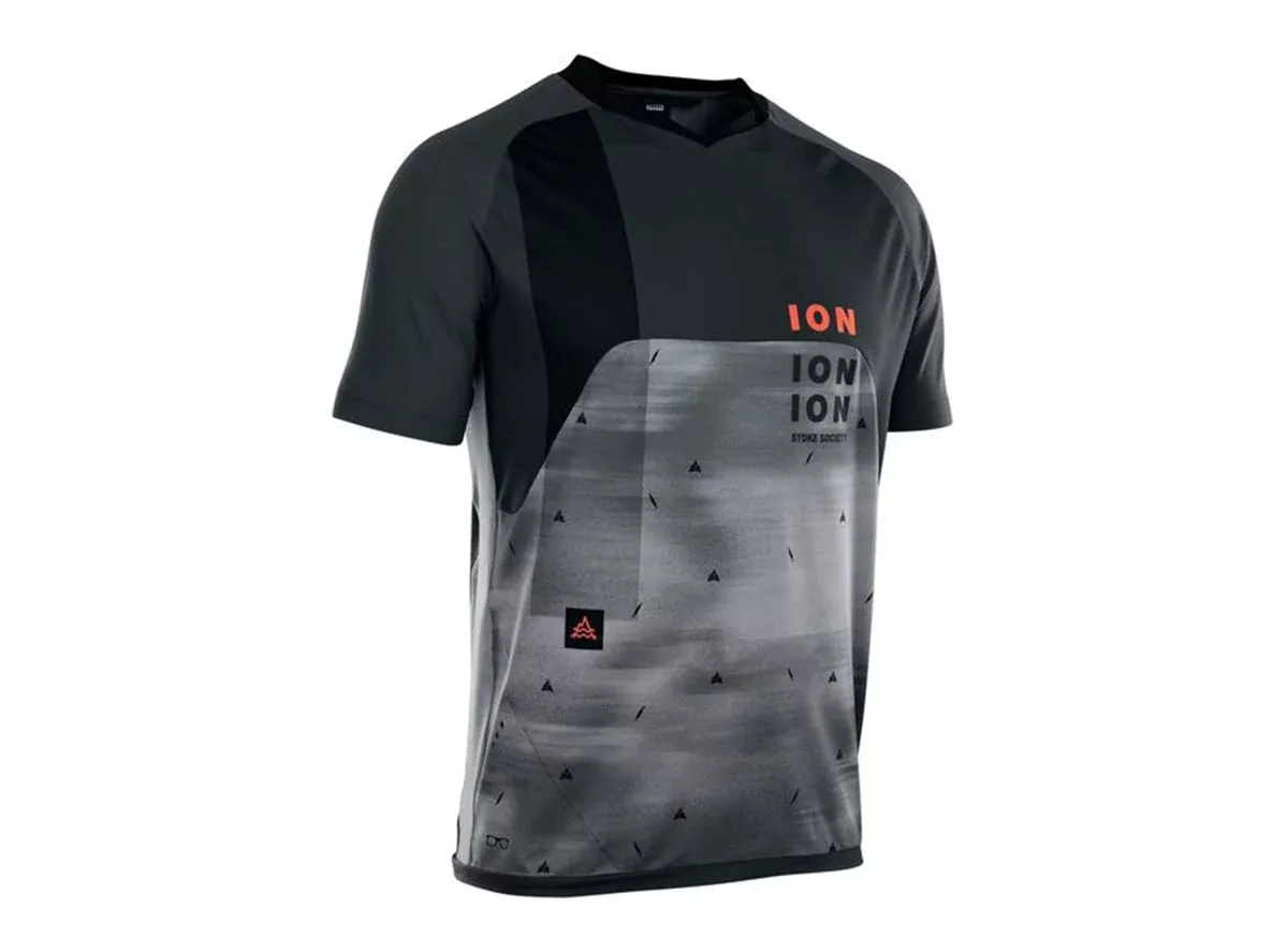 ION Traze Vent Short Sleeve MTB Jersey - Black