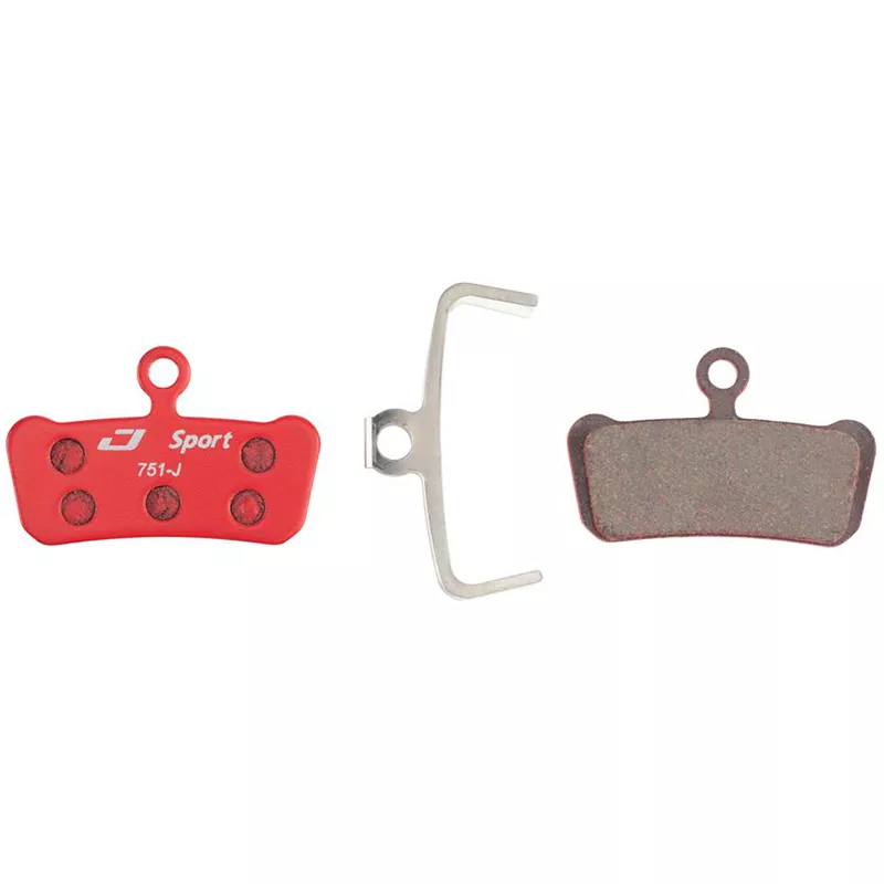 Jagwire Brake Pads Mountain Sport Semi-Metallic Disc SRAM Guide RSC, RS, R, Avid Trail
