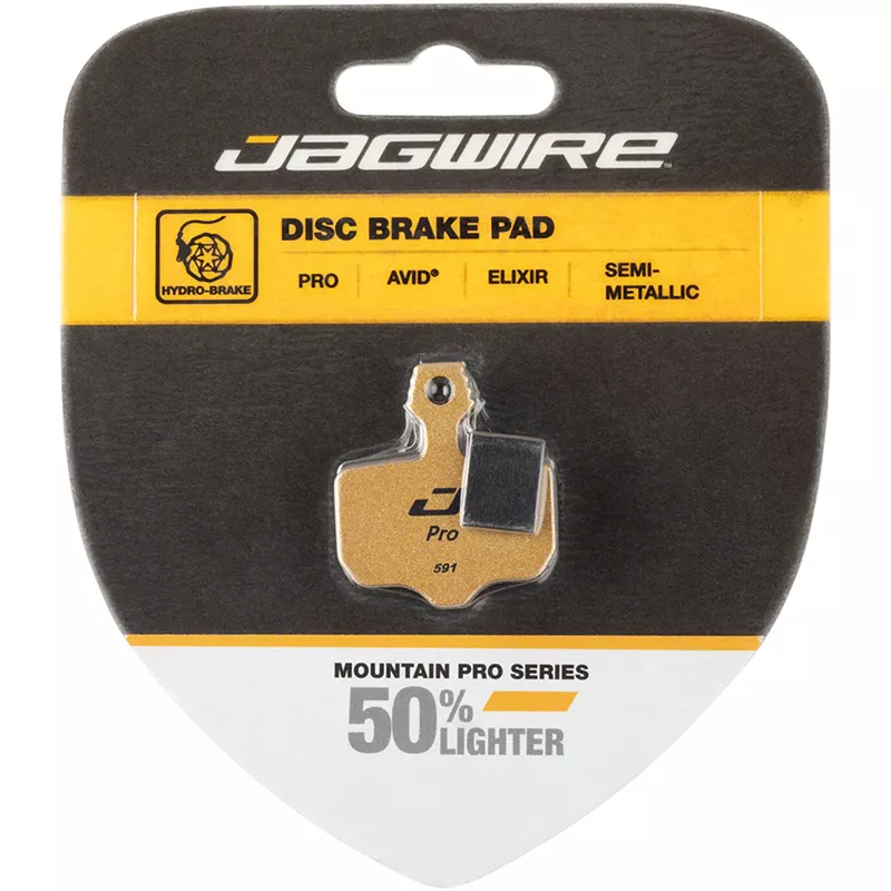 Jagwire Disc Pads Mountain Pro Alloy Backed Semi-Metallic