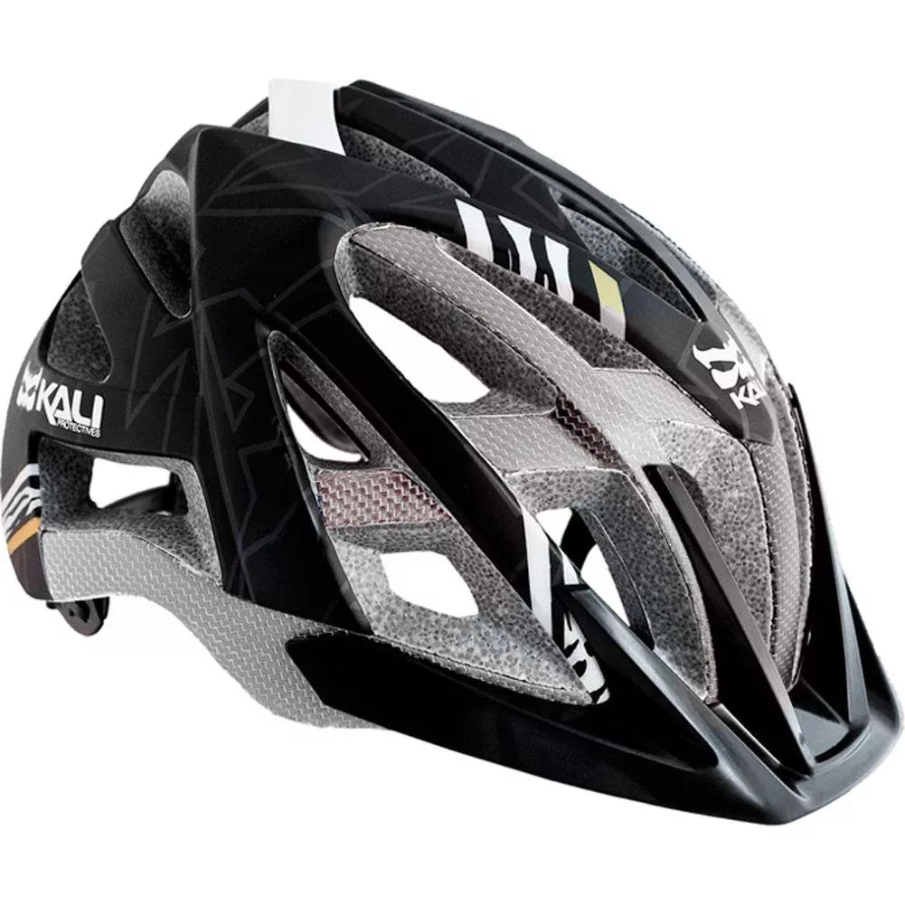 Kali Avita Composite MTB Helmet - Zebra - Black