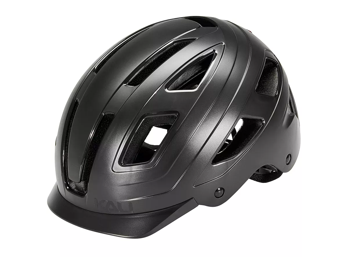 Kali Cruz Urban Commuter Helmet - Solid Black
