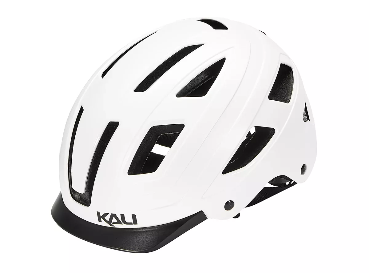 Kali Cruz Urban Commuter Helmet - Solid White