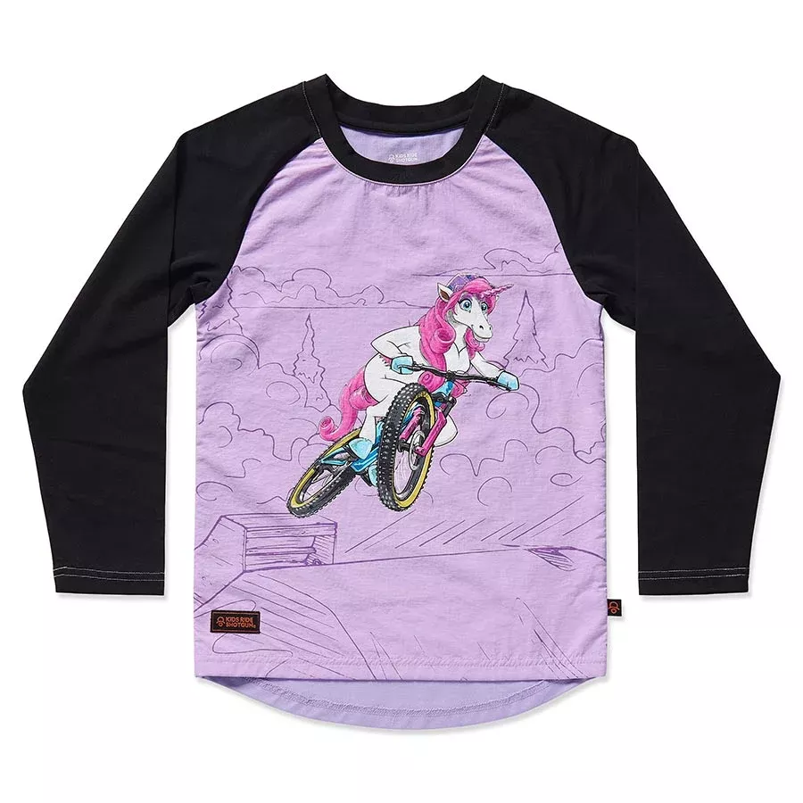 Kids Ride shotgun Windproof MTB Jersey