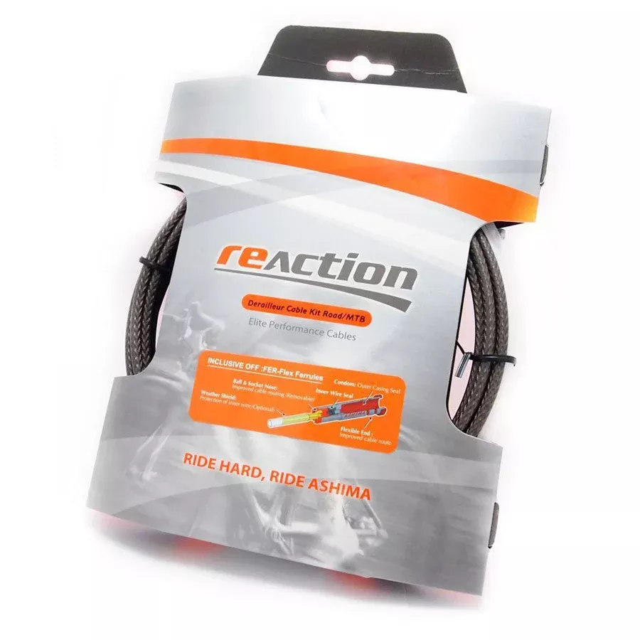 Kit Cavi Deragliatore Ashima Reaction - Carbonio