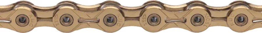 KMC X10SL Chain - 10-Speed, 116 Links, Gold
