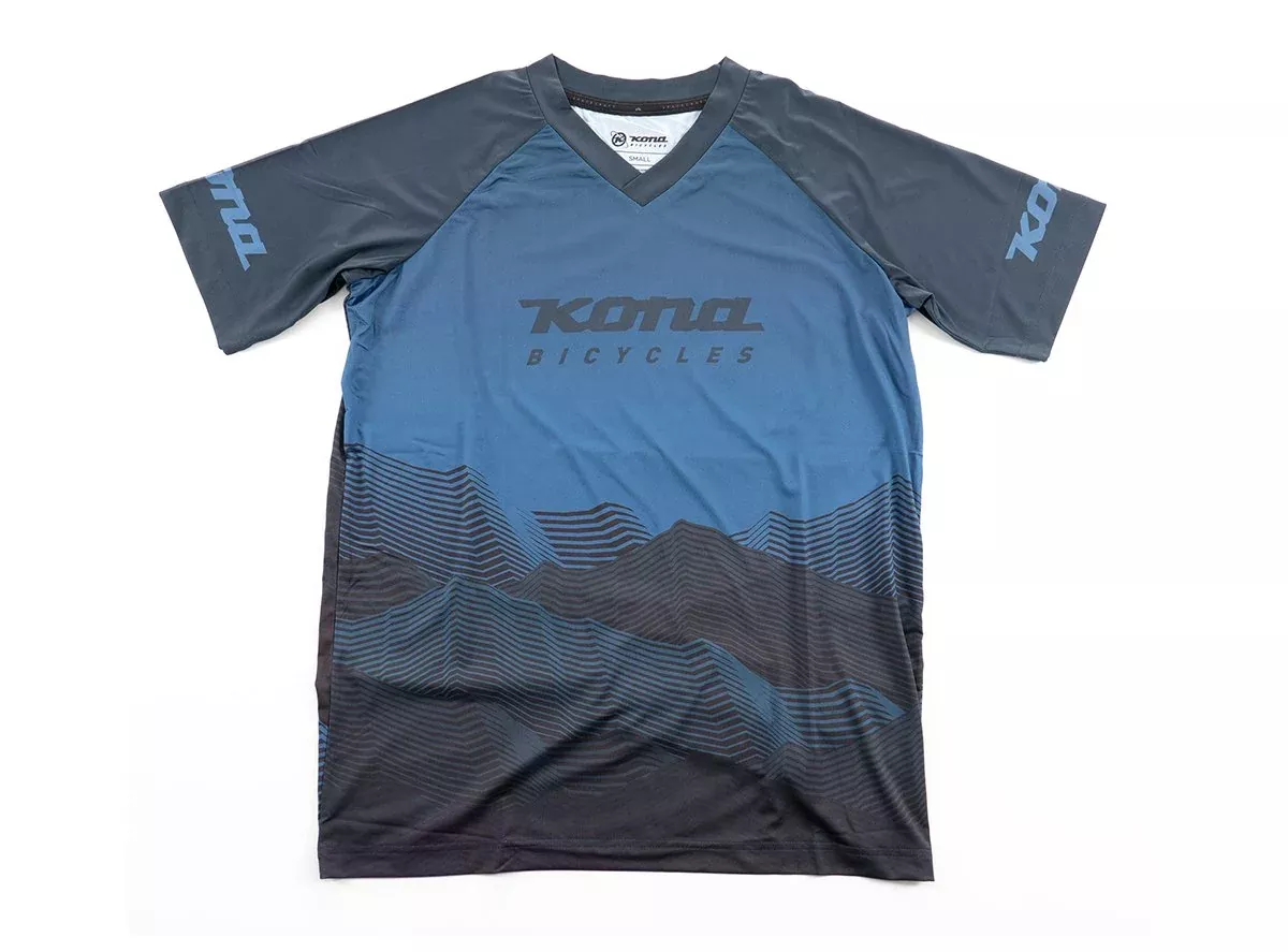 Kona Mountain Short Sleeve MTB Jersey - Navy