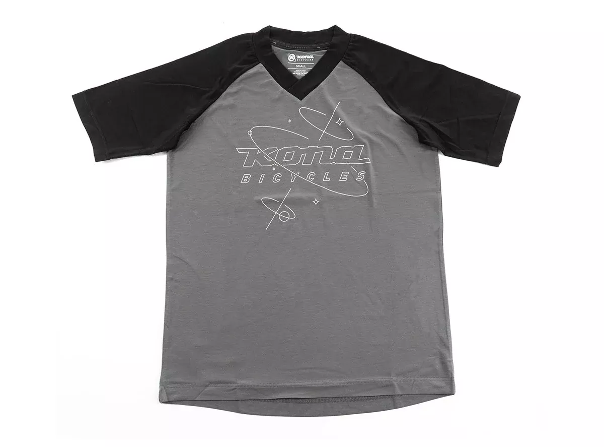 Kona Orrery Short Sleeve Tech Tee - Black-Gray