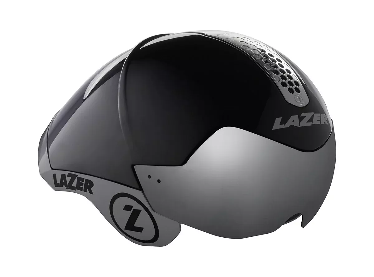 Lazer Wasp Air Tri Helmet - Black-Silver - 2020