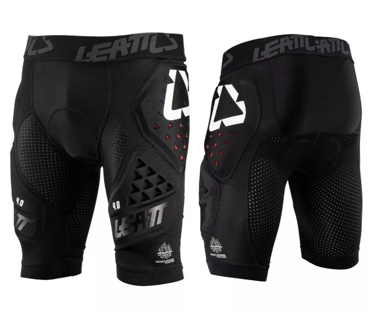 Leatt 3DF 4.0 Impact Short - Black-White