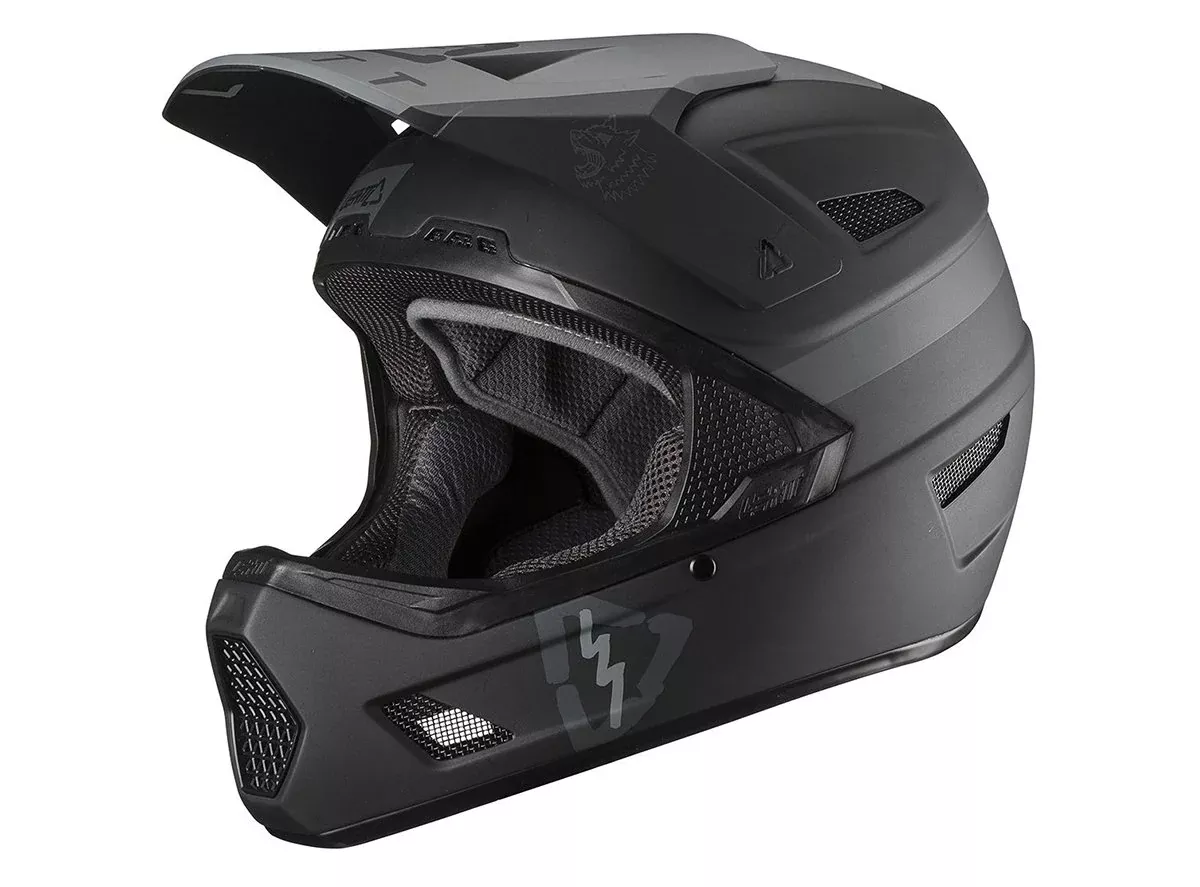 Leatt DBX 3.0 DH V19.2 Full Face Helmet - Black
