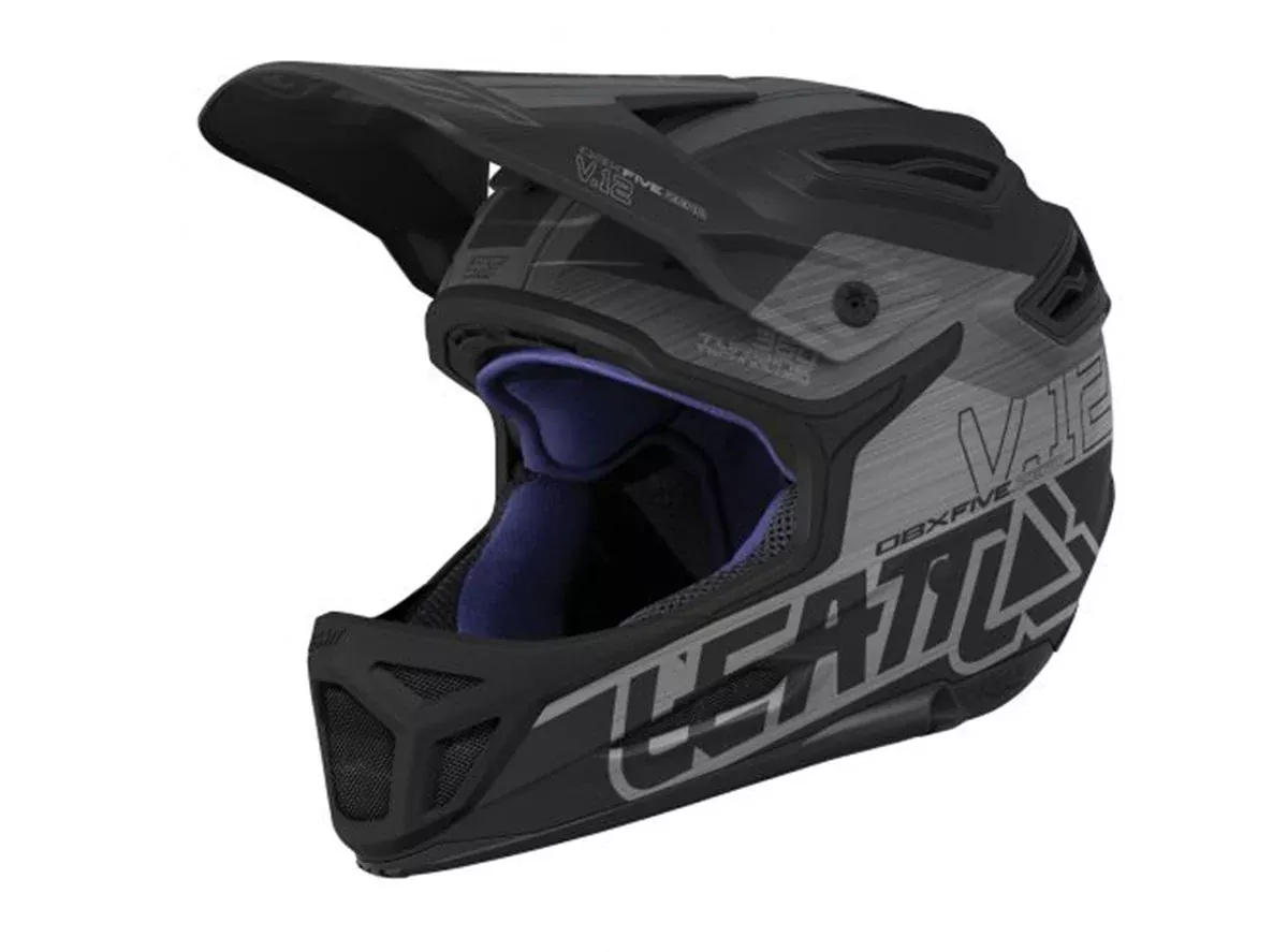 Leatt DBX 5.0 V12 Full Face Helmet - Brushed