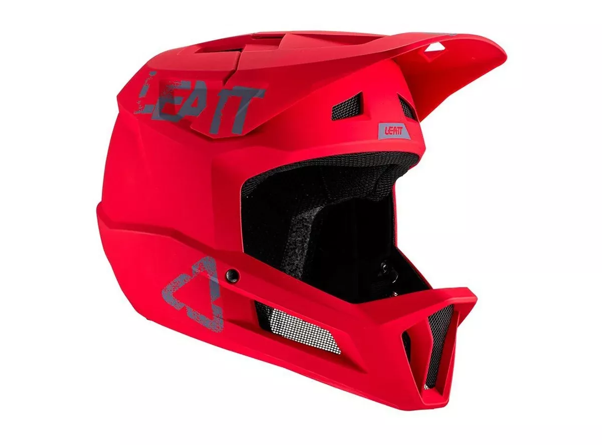 Leatt MTB 1.0 DH Full Face Helmet -Chilli - 2021