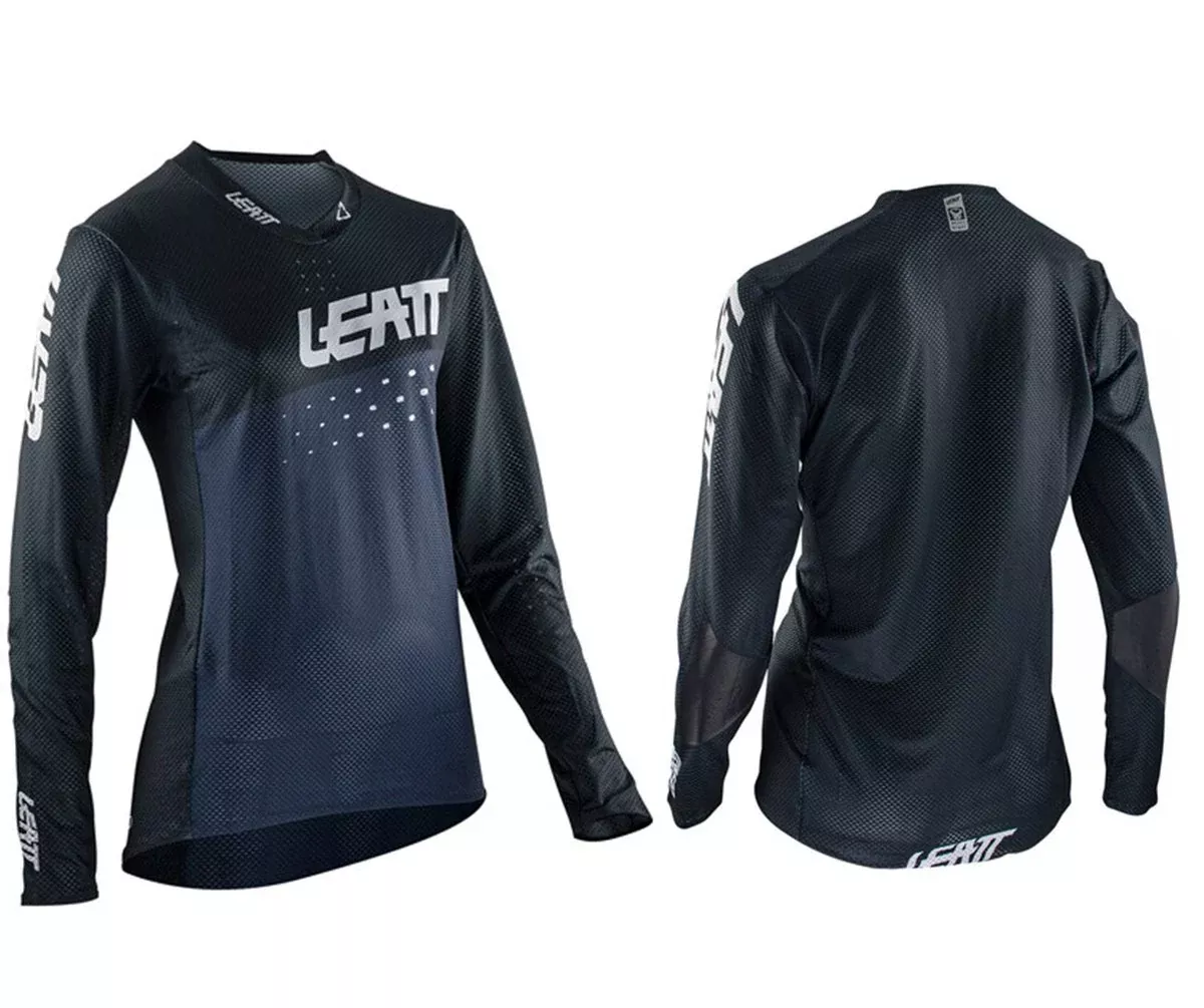 Leatt MTB 4.0 UltraWeld Long Sleeve MTB Jersey - Womens - Black - 2021