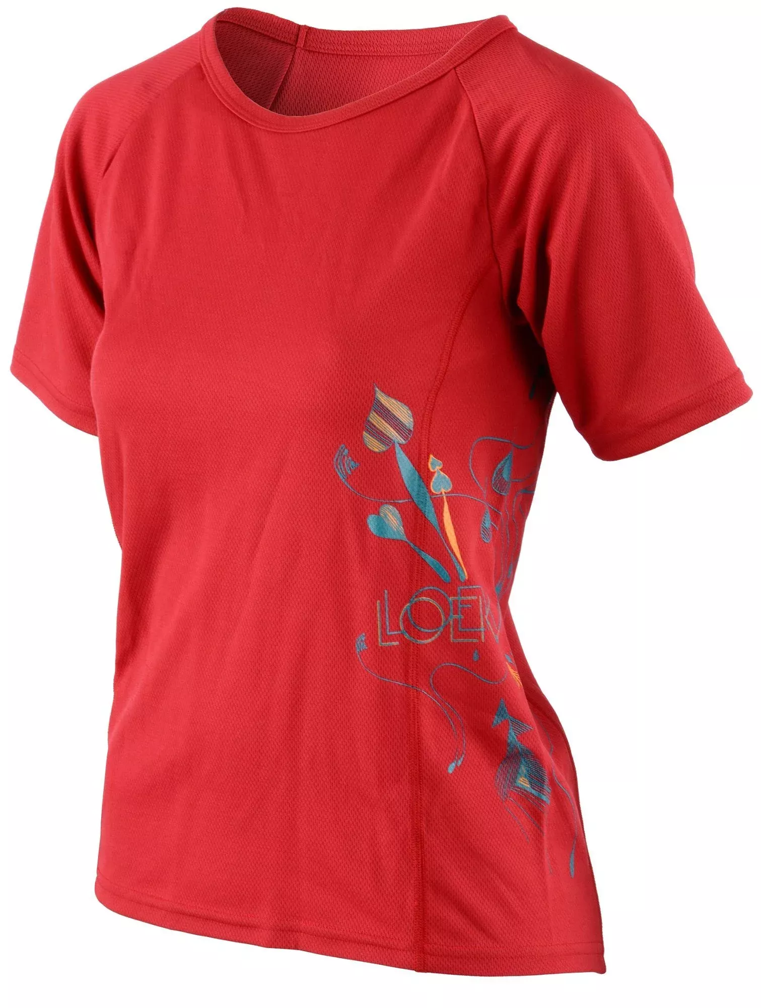 Loeka Kasista Short Sleeve Jersey - Womens - Tango Red