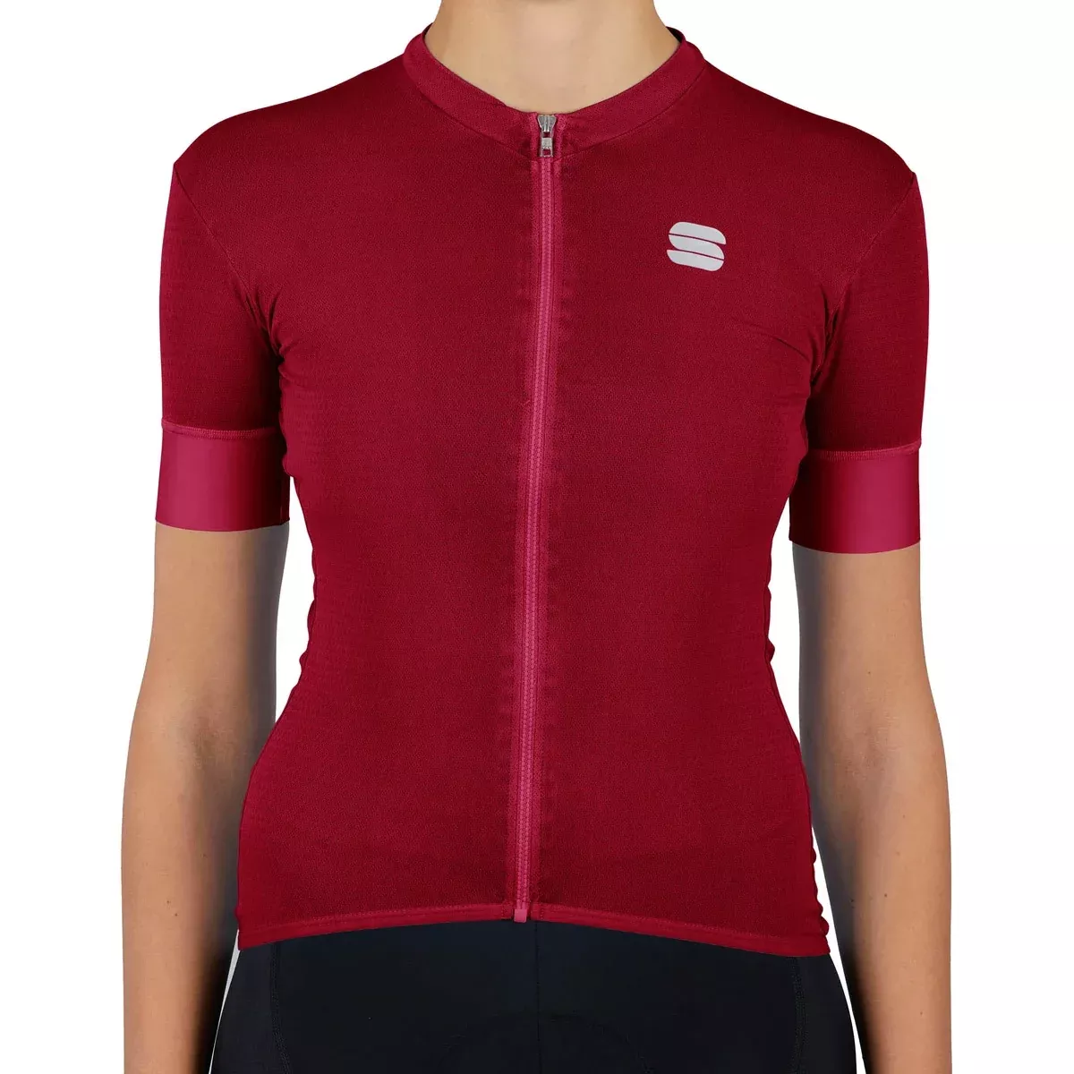 Maglia Donna Sportful Monocrom - Bordeaux