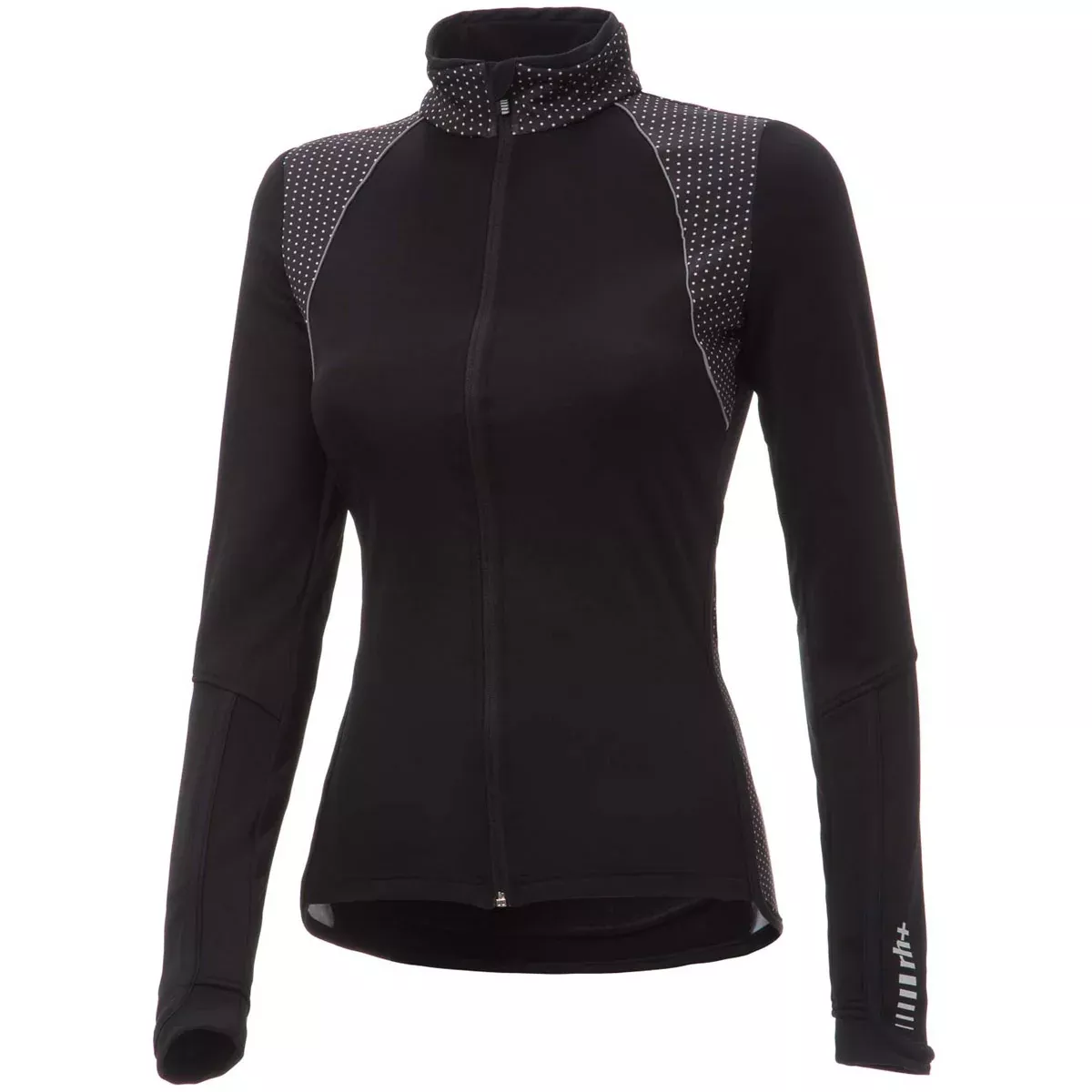 Maglia maniche lunghe donna RH+ Flap - Nero reflex