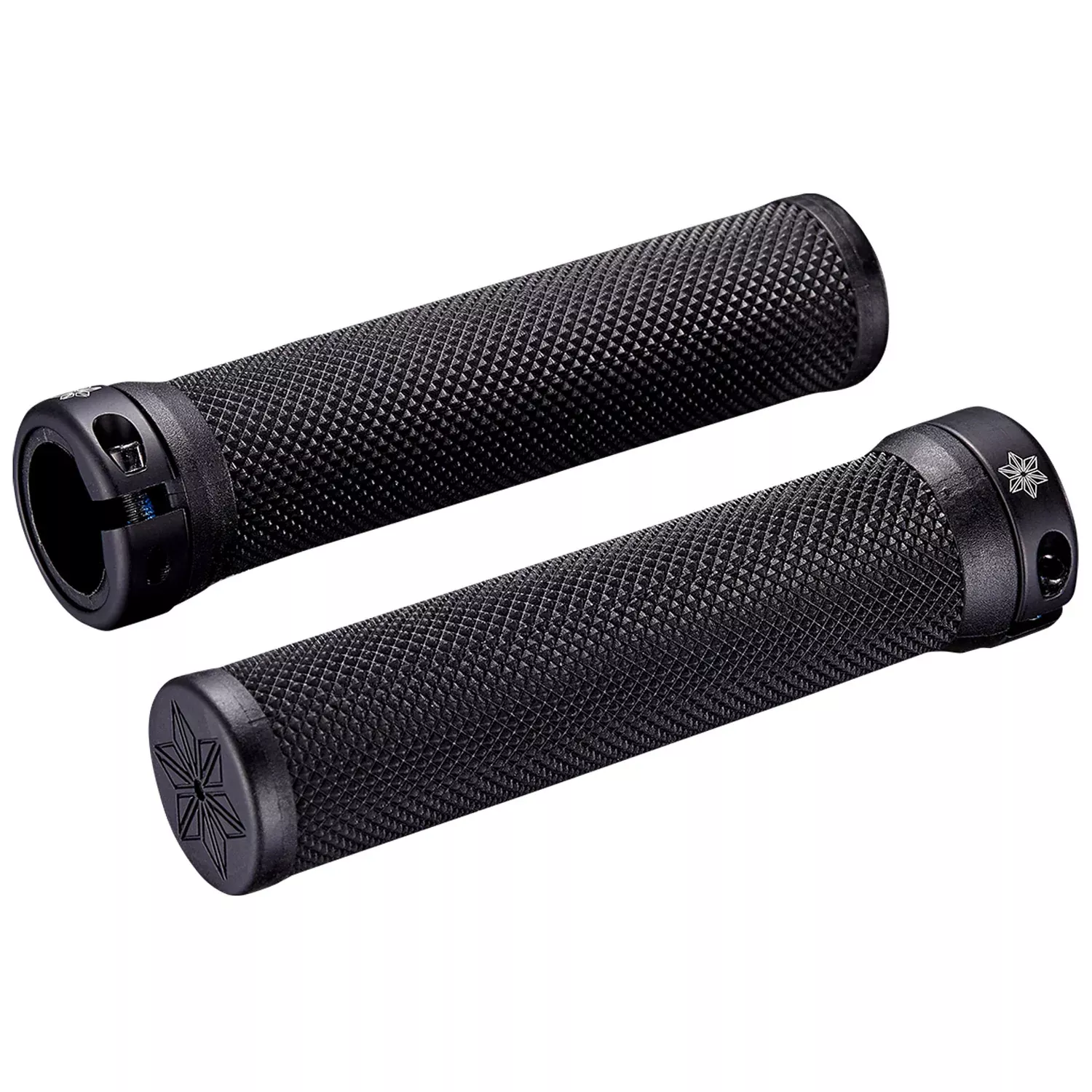 Manopole Supacaz Diamond Kush Grip - Nero