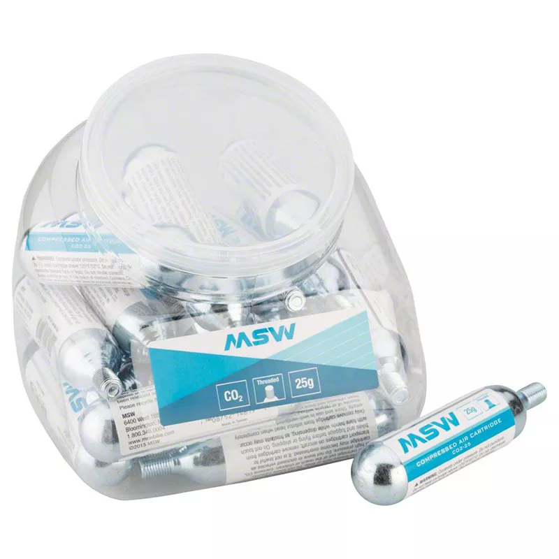 MSW C02 Cartridge 25g Jar of 20
