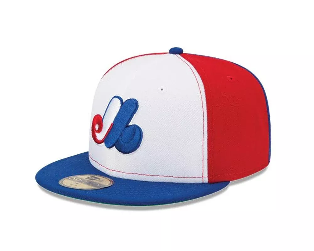 New Era Men's MLB Montreal Expos Authentic Collection 59FIFTY Fitted Hat