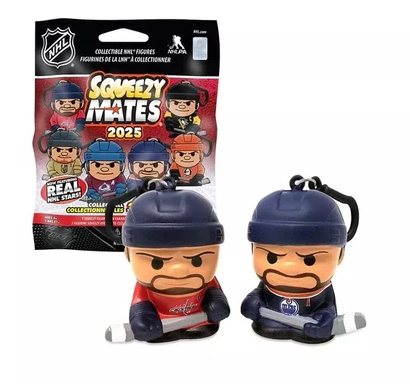 NHL SqueezyMates Blind Pack 2025