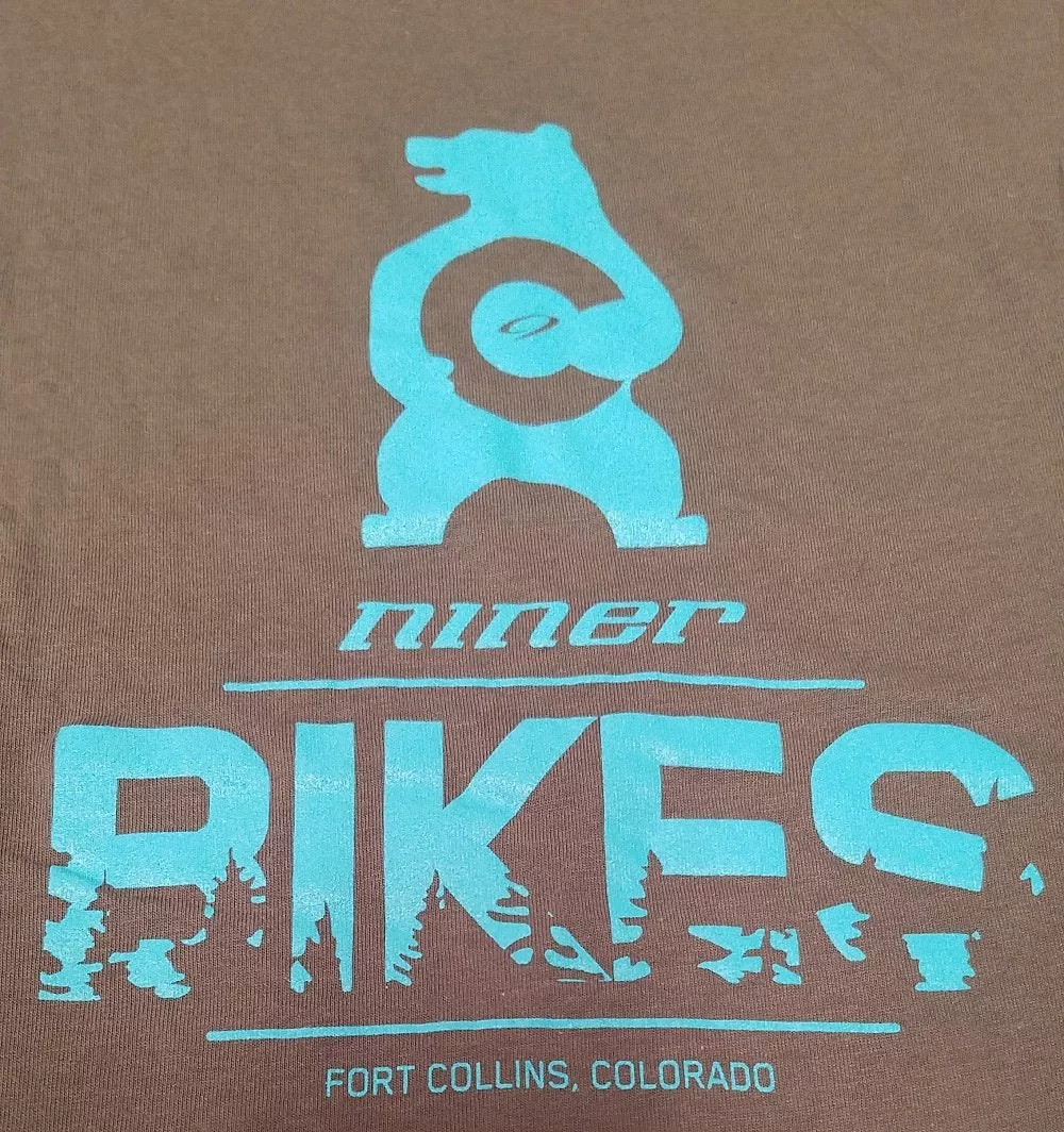 Niner Camper Tee - Womens - Gray-Blue