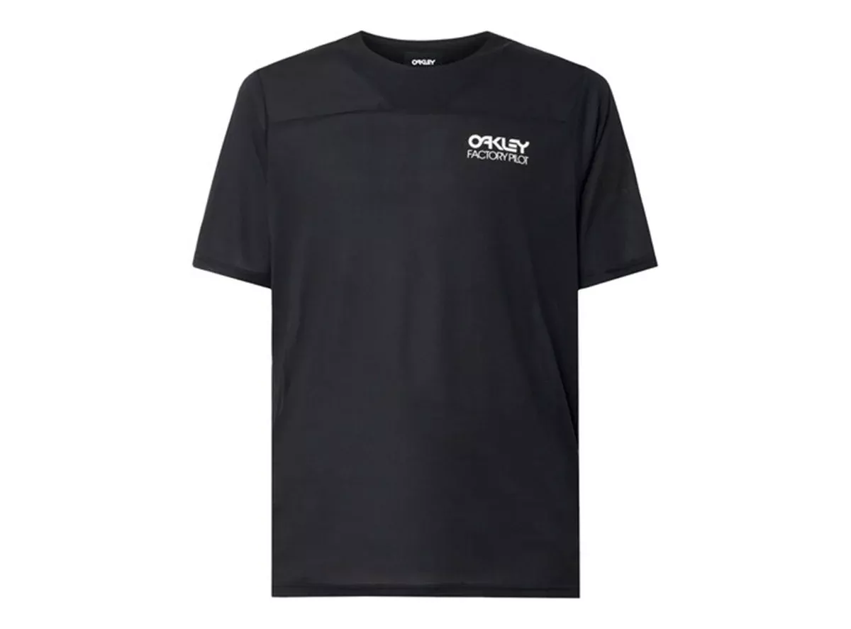 Oakley Cascade Short Sleeve Trail Tee - Blackout - 2021