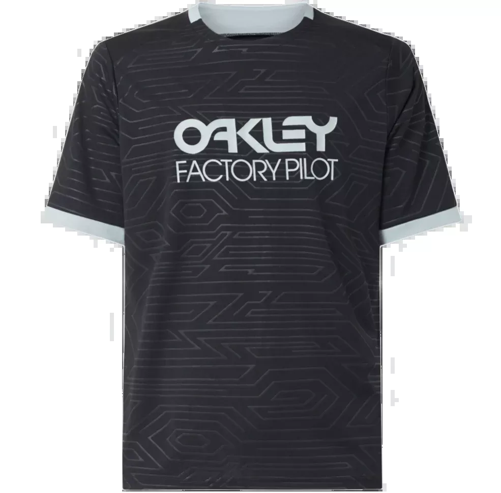 Oakley Pipeline Short Sleeve Trail Tee - Blackout - 2021