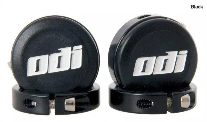 ODI Lock-Jaw Clamps & Snap Caps - Black