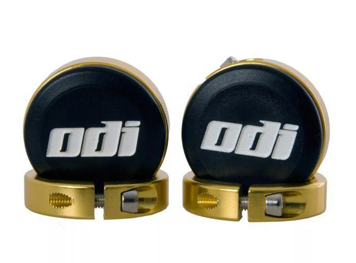 ODI Lock-Jaw Clamps & Snap Caps - Gold