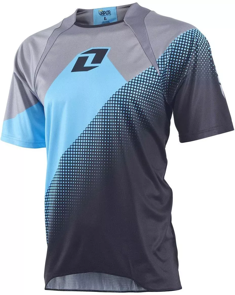 One Industries Vapor Short Sleeve MTB Jersey - Cyan
