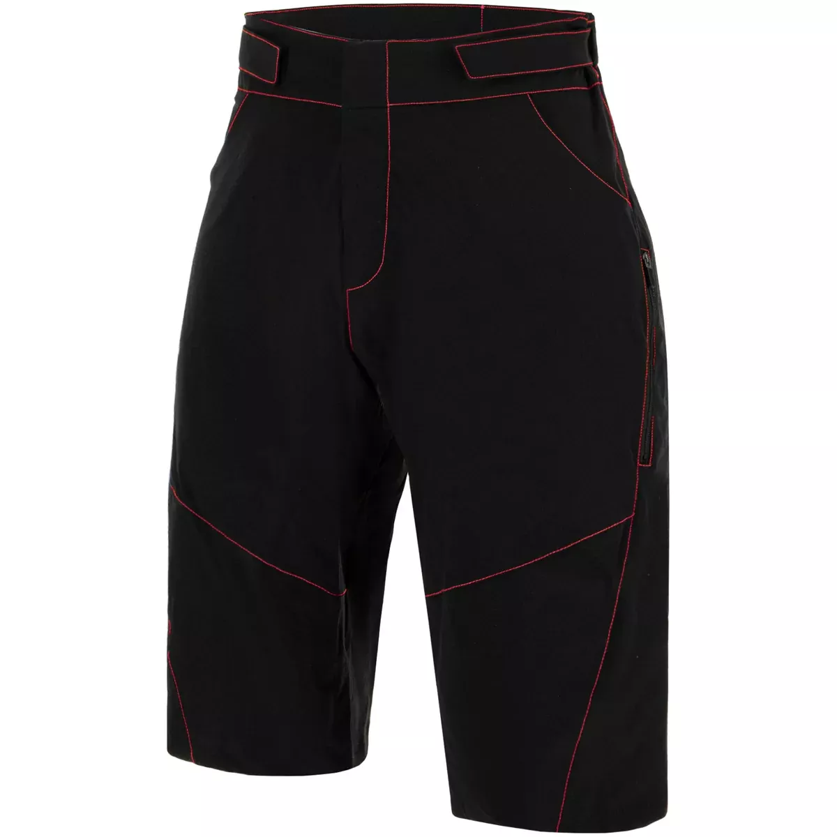 Pantaloncini mtb donna Santini Selva - Nero fuxia