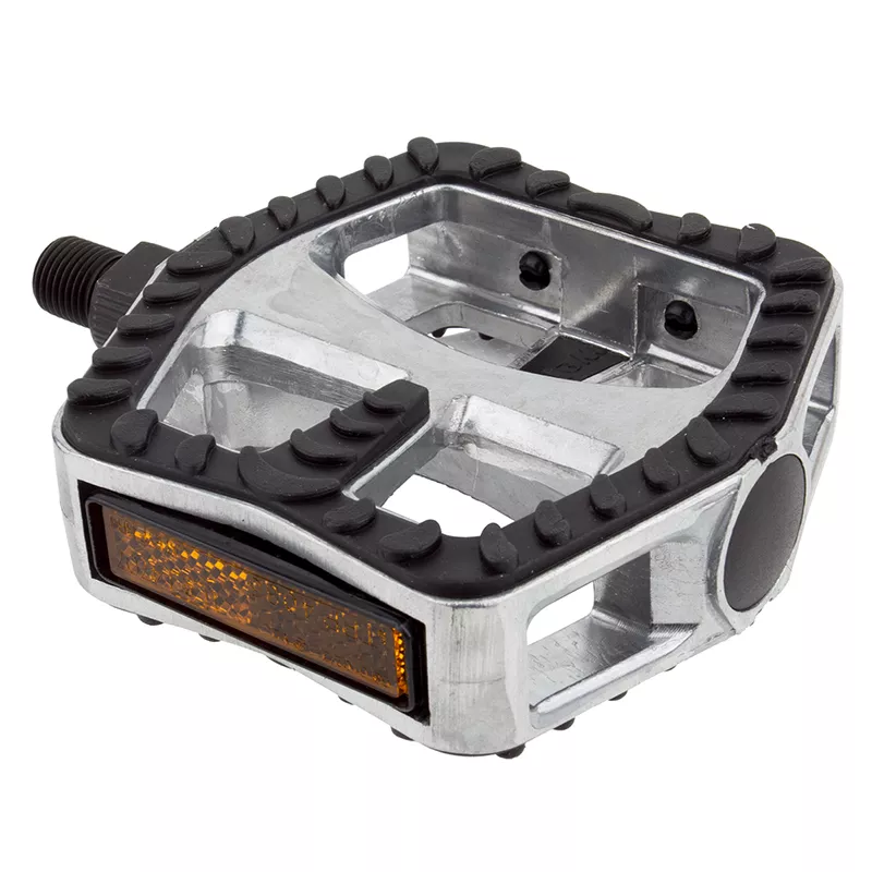 PEDALS SUNLT CRUSER ALY RUBBER GRIP 1/2 STRAP COMPATIBLE